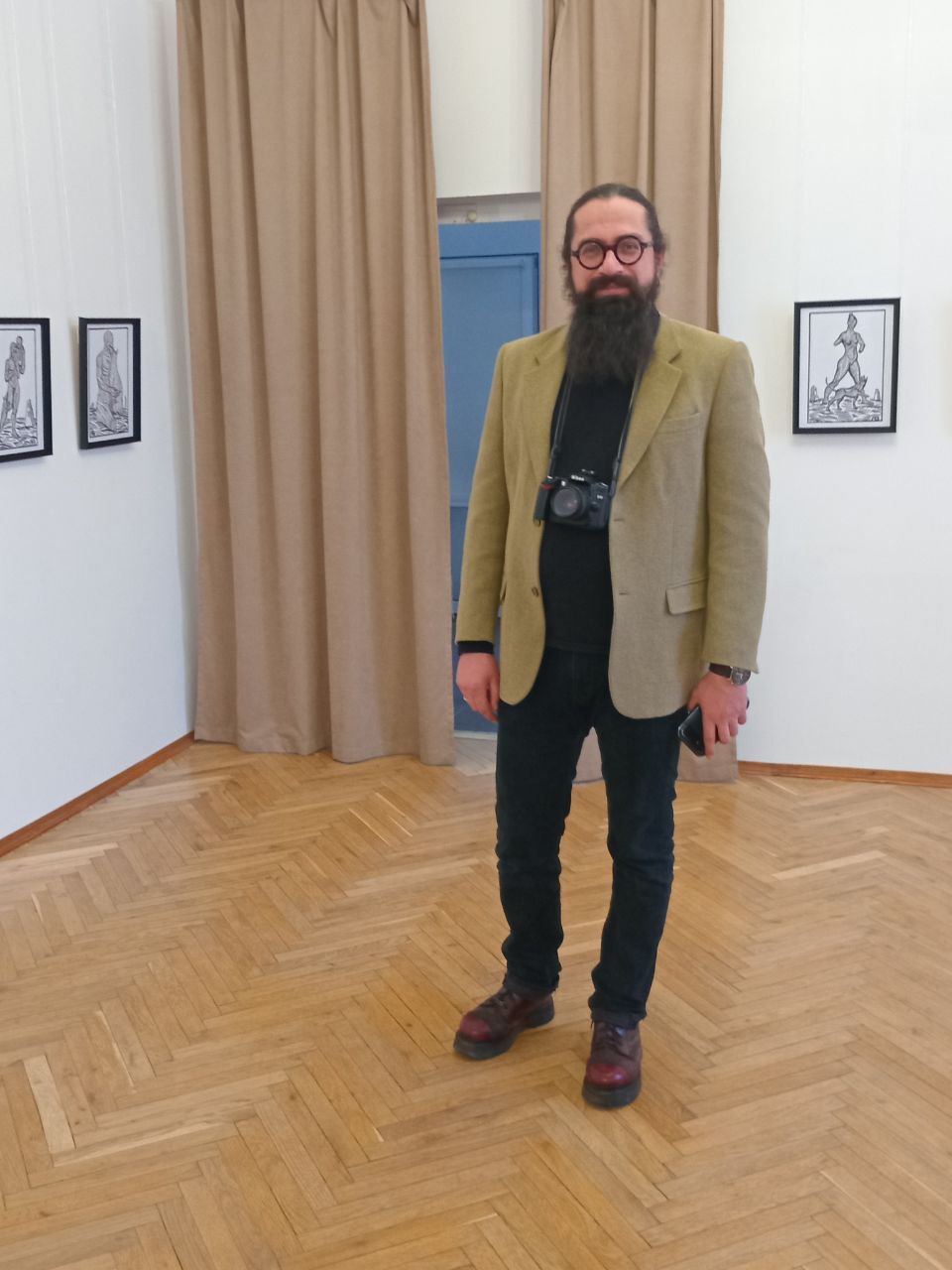Ярослав Войцеховський з проектом #прийняття у Вінницькому музеї