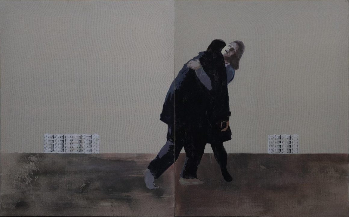 Диптих «Танок», 2019, полотно, акрил, 200 × 300 см. (150 × 120 см кожна). зібрання Одеського національного художнього музею.